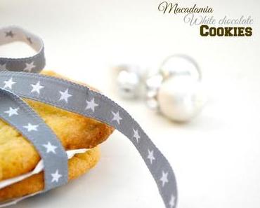 {Plätzchen-Dezember} Macadamia-WhiteChocolate-Cookies.