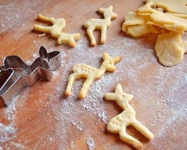 Frischkäseplätzchen mit Johannisbeergelee