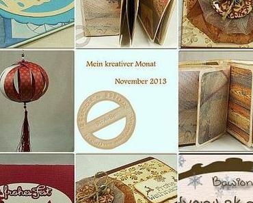 Mein kreativer Monat - November 2013