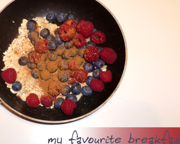 Mein Lieblingsfrühstück