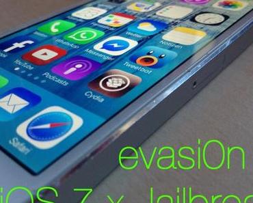 evasi0n7 1.0.3 bringt Support für iOS 7.1 Beta 3 und mehr