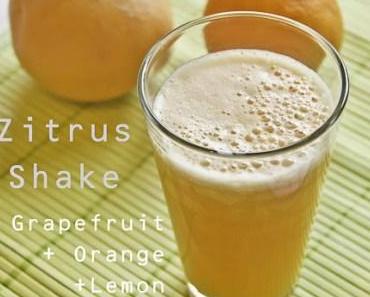 Montags-Muntermacher: Zitrus Shake