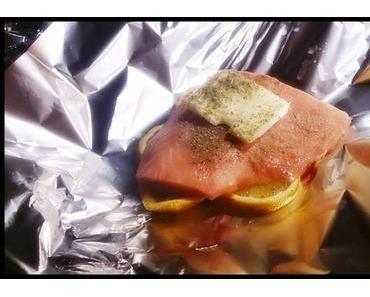 Fisch im Päckchen und sahniges Kartoffelgratin