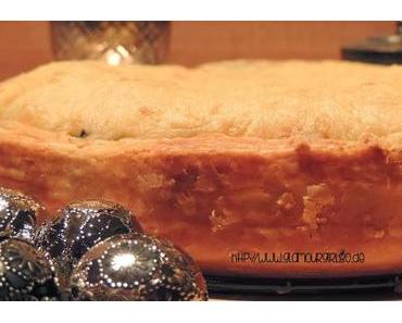 [Backen] Blätterteig-Spinat-Quiche mit Fetacreme