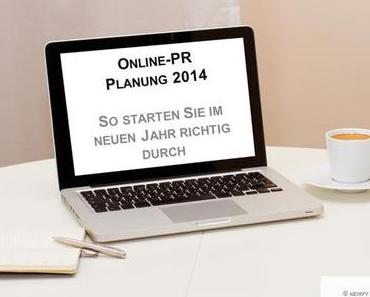 Online-PR Planung 2014
