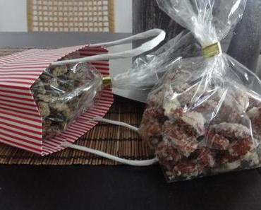 geschenke aus der küche – gebrannte mandeln und kürbiskerne