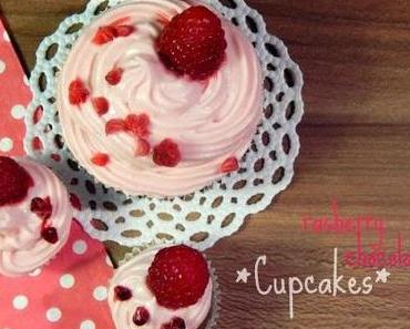 Rasberry-chocolate Cupcake / Himbeer-Schoko Cupcake