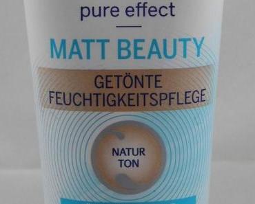 [Wochenreihe] Nivea Pure Effect Matt Beauty getönte Feuchtigkeitspflege