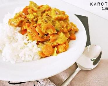 Reis mit Karotten-Curry