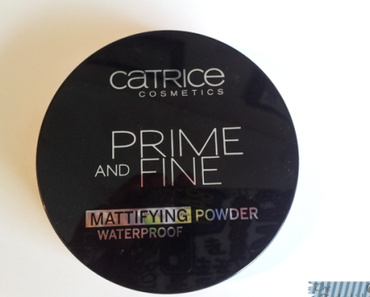 Catrice Prime and Fine Waterproof Powder