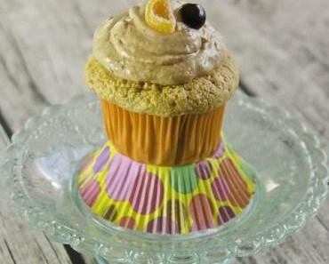 Espresso-Cupcakes mit Blutorangen-Creme