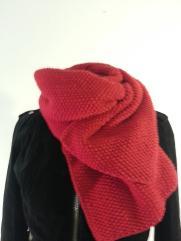 DIY Roter Schal – schnell und einfach zum Selbermachen