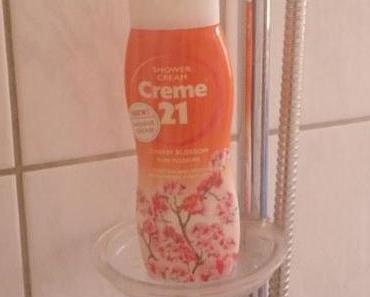 Testphase : Creme 21 Shower Cream “Cherry Blossom”