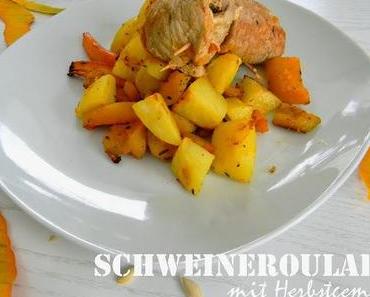 FOOD: Schweineroulade mit Herbstgemüse