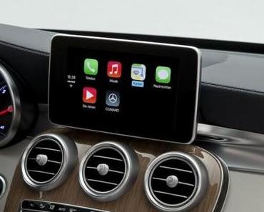 Mercedes-Benz zeigt CarPlay in der neuen C-Klasse