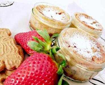 Strawberry Cheesecake mit Spekulatiusboden