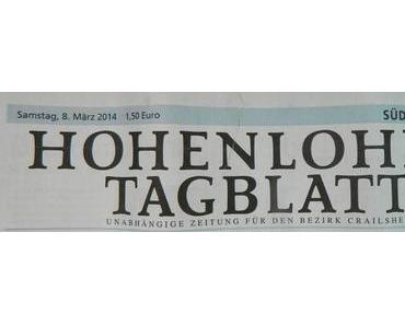 Interview und Zeitungsbreicht zum Thema Scrapbooking