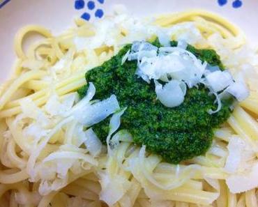 Spaghetti con Bärlauchpesto