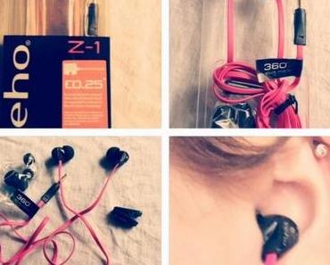 Noise Isolating Earphones in pink