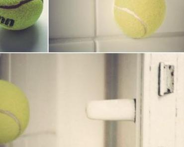 Tennisball-Türstopper
