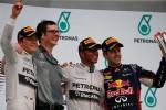 Formel 1: Hamilton siegt vor Rosberg und Vettel