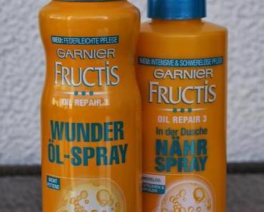 Neues von Garnier - Fructis Oil Repair 3 Wunderölspray