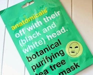 [Review]: anatomicals “botanical purifying tea tree face mask”