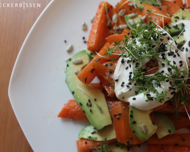 Avocado-Karotten Salat