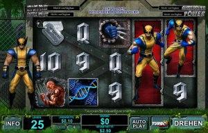 Der Geldspielautomat Wolverine im EuroGrand Onlinecasino