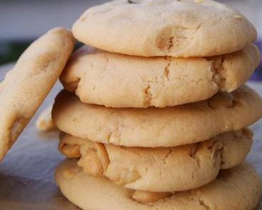 It's Cookie-Time! Geniale Cookies mit Erdnussbutter mit Schokokern