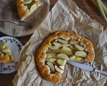 Rhabarber Rhabarber! - Galette mit Rhabarber und Apfel