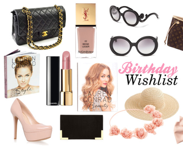 Birthday Wishlist
