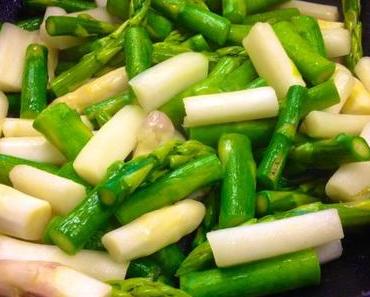 Eine tolle Kombination – Spargel, Erdbeere, Ziegenkäse