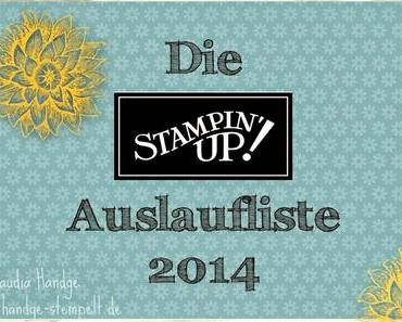 Die Auslaufliste 2014