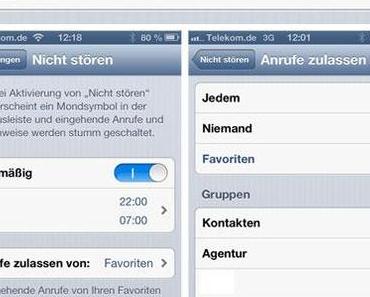 iPhone-Tipps: Nicht stören