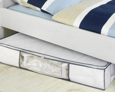 WENKO bringt Ordnung in Dein Zuhause. mit dem  Vakuumsystem der WENKO Unterbettboxen