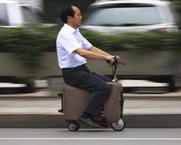 Chinese kombiniert Koffer mit Elektro-Roller