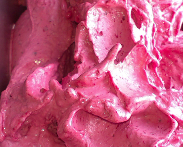 Kirschen Sorbet mit Roter Bete