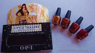 O.P.I. Burlesque Little Teasers