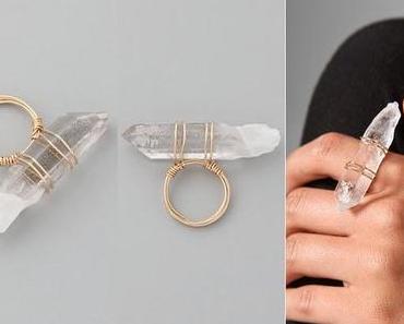 DIY: Vanessa Mooney Quartz Wire Wrap Ring