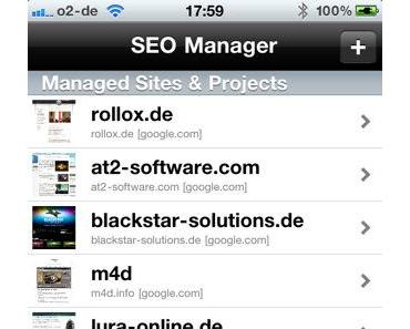 App Review: Teilweise kostenloses SEO Tool für iPhone, iPod touch und iPad