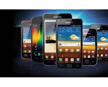 Mehr als 100 Android-Smarphones von Samsung