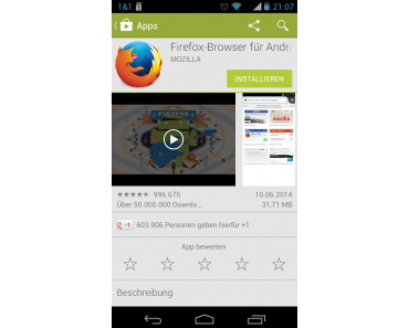 Firefox OS Apps auf Android Smartphone nutzen