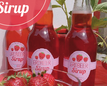 Erdbeer Sirup