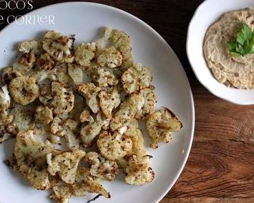 Gebackener Blumenkohl mit Tahini - lecker exotisch