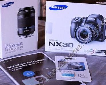 Wir testen die Samsung NX30...Sie ist da!
