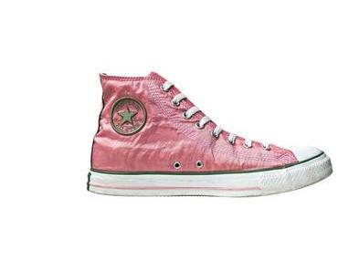 #Converse Schuhe All Star Chucks Converse Chucks 1V794 Pink / Grün Glanztextil