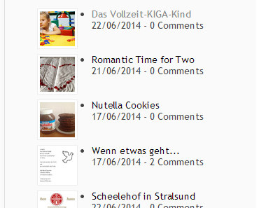 Blogger Tutorial: Weitere Posts in der Sidebar