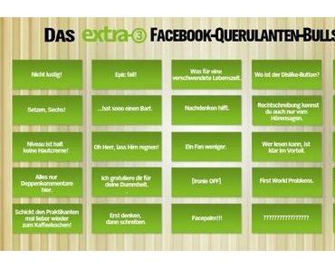 Bullshit-Bingo für Social Media Kommentare