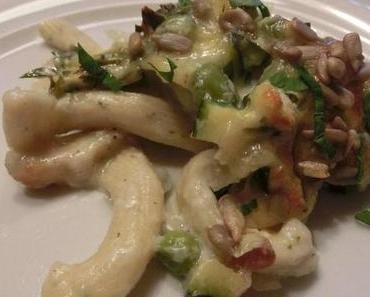 Kohlrabi-Nudel-Gratin